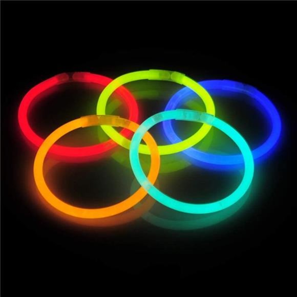 144 Pcs Glow Sticks Bulk 8" Glowsticks, Glow Stick Bracelets Necklaces - Picture 4 of 7